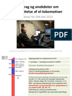 IDA Rail - Idriftsættelse Af El-Lokomotiver 2021-02-07