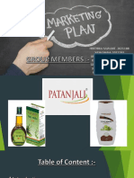 Patanjali Mukhraj Beard Oil Marketing Plan