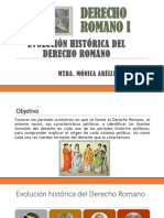 Derecho Romano: evolución e historia