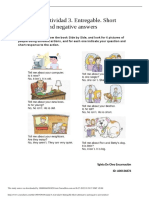 Unidad 5. Actividad 3. Entregable. Short Affirmative and Negative Answers