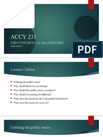 ACCY 231: The Conceptual Framework