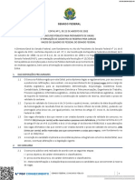 Edital de Abertura N 1 2022 - Assistente Social Senado Federal