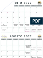 Calendario Ganadería 