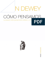 Johndewey: Como Pensamos