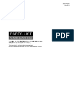 FDR Go (Dr-Id800) Parts List - m503-4020d