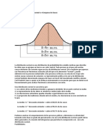 La Curva de Distribución Normal o Campana de Gauss