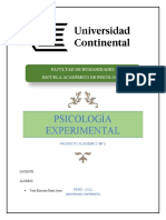 Psicología Experimental