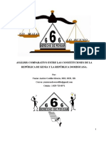 Análisis Comparativo Entre Las Constituciones de La República de Kenia y La República Dominicana