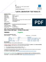 Doctors Hospital: Covid-19 NP RTQPCR Laboratory Test Results