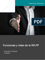 RRPP funciones roles guía