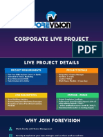 ForeVision Live Project