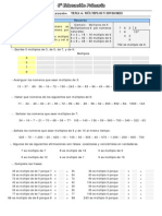 Múltiplos y Divisores: Lección 4