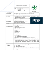 SPO Pemeriksaan MALARIA FIX