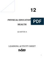 PE & Health LAS Quarter 4
