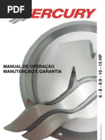 Manual de Proprietario Do Motor de Popa Mercury 15 HP b