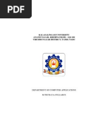 M.tech Computer Applications