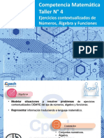 Ejercicios Contextualizados de Números, Álgebra y Funciones