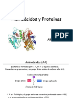 Aminoácidos y Proteínas: Estructura y Función