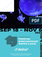 Agenda Completa Festival Internacional Santa Lucia 2022