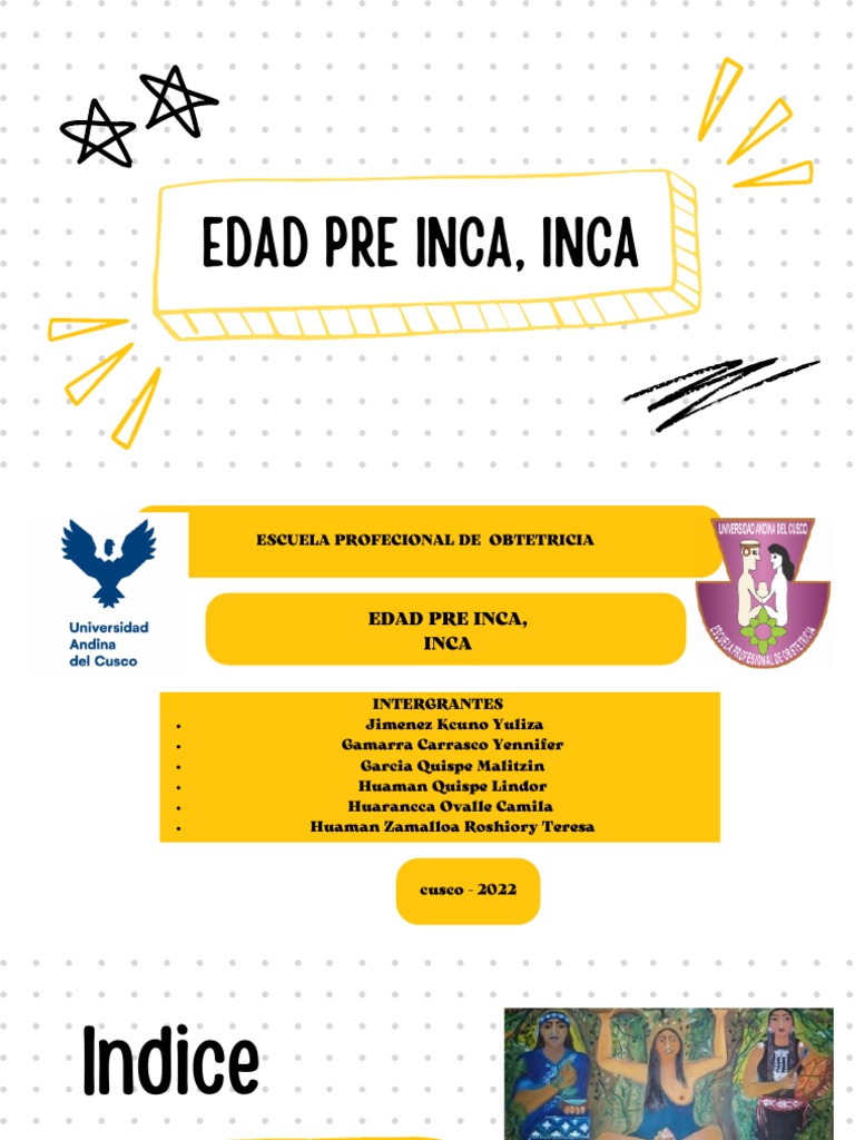 Edad Pre Inca, Inca | PDF | Imperio Inca | Perú