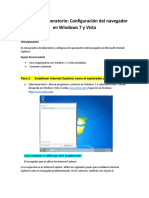 Practica 3 - Configuración Del Navegador en Windows 7