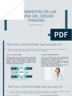 Herramientas de Las Etapas Del Design Thinking - Carolina Saravia