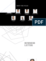 Presentation of Business Letter