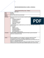 FICHA TÉCNICA Examen Psicomotor de Picq y Vayer - 1° Infancia