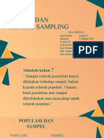 Sampel Dan Metode Sampling