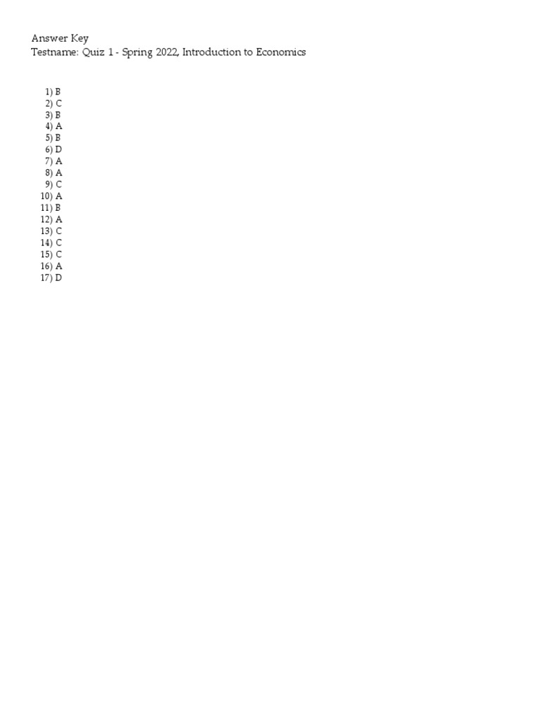 Week 1. Quiz 1 - Answers | PDF | Teaching Methods & Materials | Art