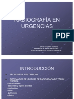 Radiografia en Urgencias