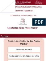 5.4 Los Efectos de Los Mass Media