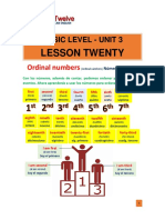 Lesson 20 Six - Twelve American English