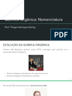 Química Orgânica - Nomenclatura