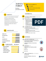 Curriculum Vitae Oscar Fabian Duard Zapata