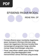 Download Efisiensi Pasar Modal by Yoga Pradana SN59463045 doc pdf