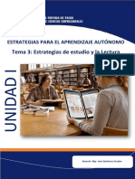 Tema 3 - Lectura - Estrategia de Estudio