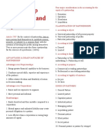 Partnership Formation and Operation