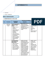 1° Grado - Actividad Del 14 de Setiembre