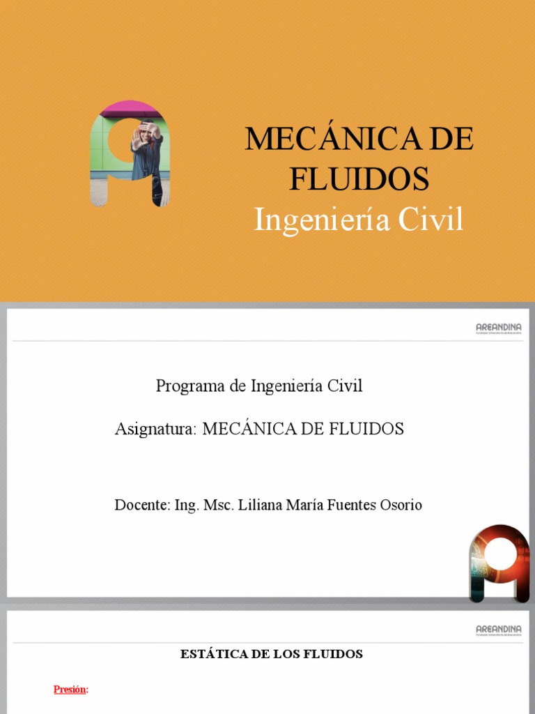 1.2. Estática de Los Fluidos | PDF | Presión | Medida de presión