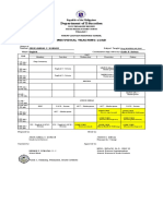 Class Summary (7-00) New Schedule