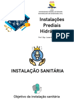 Aula 02 - Instalao Sanitria