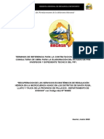 TDR RSE Microcuenca Ashoc - Pallasca
