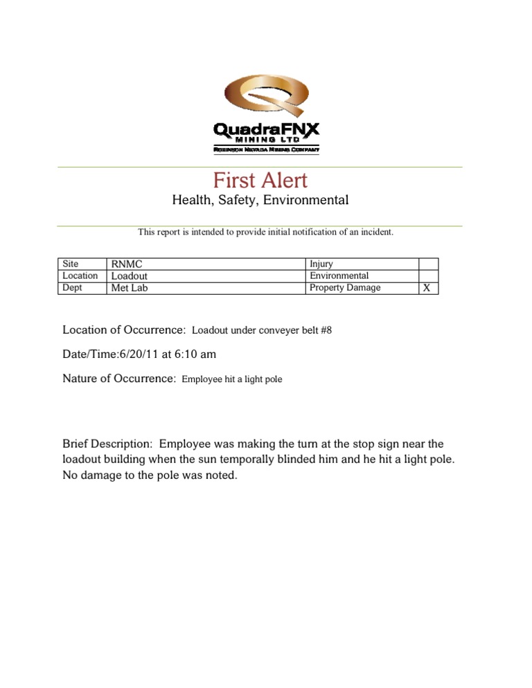 First AlertMET | PDF