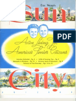 Sun City AZ Marketing Brochure - 1960 - "Del Webb's Sun City - Active Living For Americas Senior CItizens - Plans 1-5"