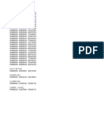 Hex code document analysis