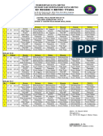 Jadwal Jam Mengajar Di Bulan Ramadhan Kelas 4-6 Abc