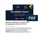 Panduan Lengkap Tax Amnesty 2022