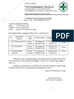 SURAT PERNYATAAN ATASAN LANGSUNG Kel - Cinthia