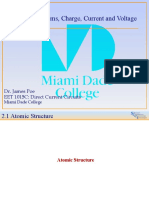 Lecture 2 - Atoms, Charge, Voltage and Current